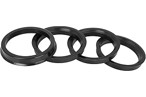 ACROPIX 67.1 to 56.1mm Hub Centric Rings Black - Pack of 4