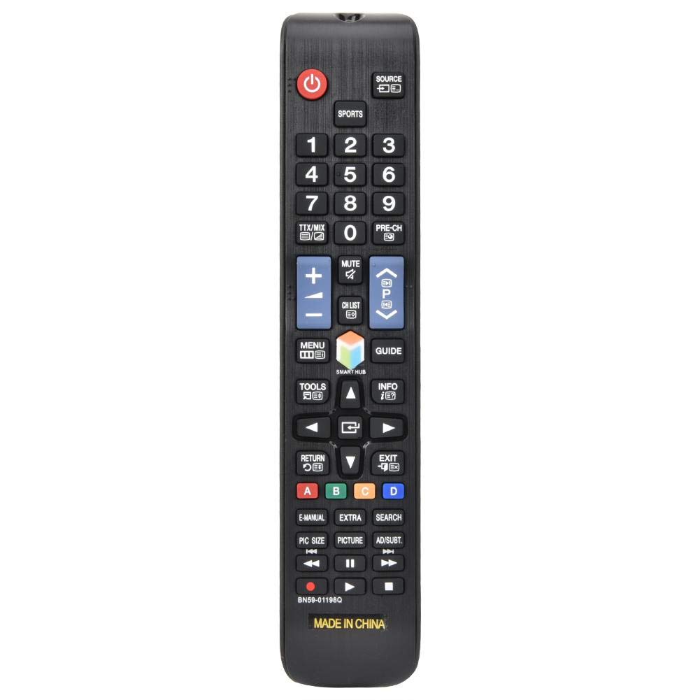 fasient Television Remote Control Replacement, Universal TV Remote Control Controller for SAMSUNG BN59-01198Q for UE40JU6445K, UE55JU6445K