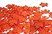 MerryNine 300 Assorted Mixed Deep Fall Colored Artificial Maple Leaves for Weddings, Thanks-Giving, Events and Outdoor Maple Leaf Cafe Decoration (300 Pieces)