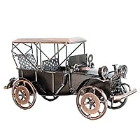 BPFQAH Vintage Handcrafted Iron Metal Car Model As Collectible Art Sculpture for Cars Lovers 20×8×12CM,Bronze