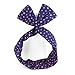 Yeshan Bunny Ear Twist Bow Wired Headbands Scarf Headwrap Hairband Hair Accessory,Pack of 8