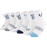 Messi mens Lifestyle Crew Socks, 6-pack, Soft & Stretchy, Comfortable