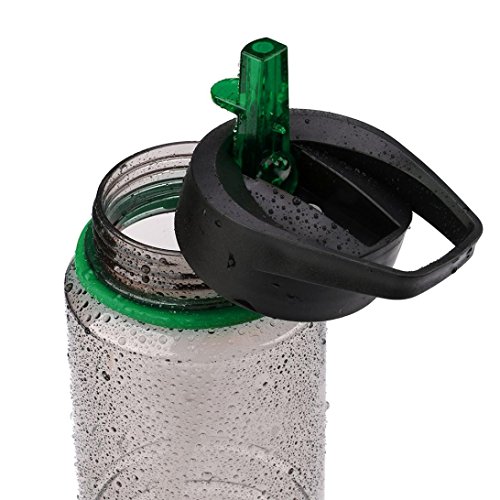WensLTD 800ML Portable Sport Water Bottles Drinks Sports Hydration Straw (A) - Thumbnail 4