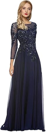 long sleeve mother of the bride