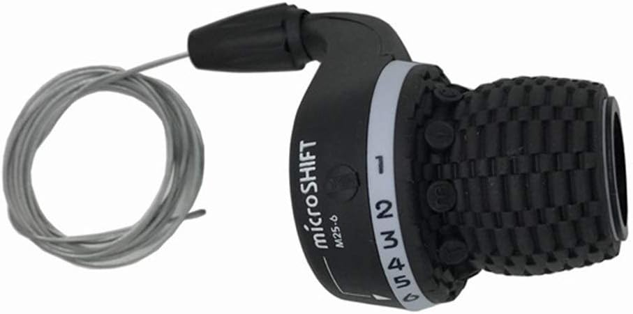 Lijincheng MS29-6 Twist Type Shifter MTB Bike 3 X 6 Speed Twist Grip Gear Shifters Trip Derailleur DIP Compatible Bicycle transmission