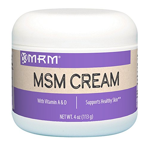 MRM,  MSM Cream, Net Wt. 4 Oz. (Best Chemical Peel For Pitted Acne Scars)