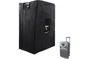 J&C Speaker Cover 1800D Outdoor Speaker Covers Durable Cover for PA Speaker Cover for Bluetooth Speaker Portable Wireless Protective Cover for PA Speaker System Big Party Speaker Cover Waterproof