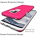 Samsung Galaxy S9 Plus Case, Galaxy S9+ Case, GSDCB Air Cushion Armor Heavy Duty Shockproof Phone Protective Case with Hard PC Back Cover + Soft TPU Dual Layer for Women Men Girls Kids Boys (Rose)