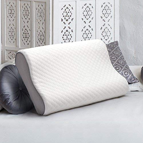 Bedsure Memory Foam Contour Pillow for Bed Dust Mite Resistant