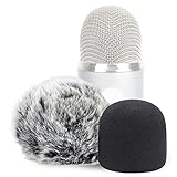 Windscreen Muff and Foam for Blue Yeti, Blue Yeti
