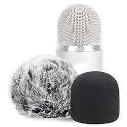 Windscreen Muff and Foam for Blue Yeti, Blue Yeti
