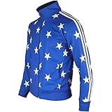 myglory77mall Men's Running Jogging Track Suit Warm Up Jacket Gym Training Wear