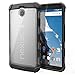 Nexus 6 Case - Poetic Google Nexus 6 Case [Affinity Series] - [TPU Grip Bumper] [Corner Protection]Protective Hybrid Case for Google Nexus 6 (2014) Frost Clear/Black (3-Year Manufacturer Warranty From Poetic)