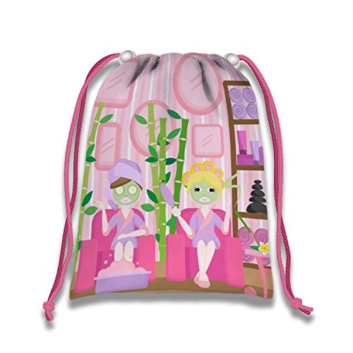 Spa Salon Drawstring Bags Kids Birthday Party Supplies Favor Bags 10 Pack