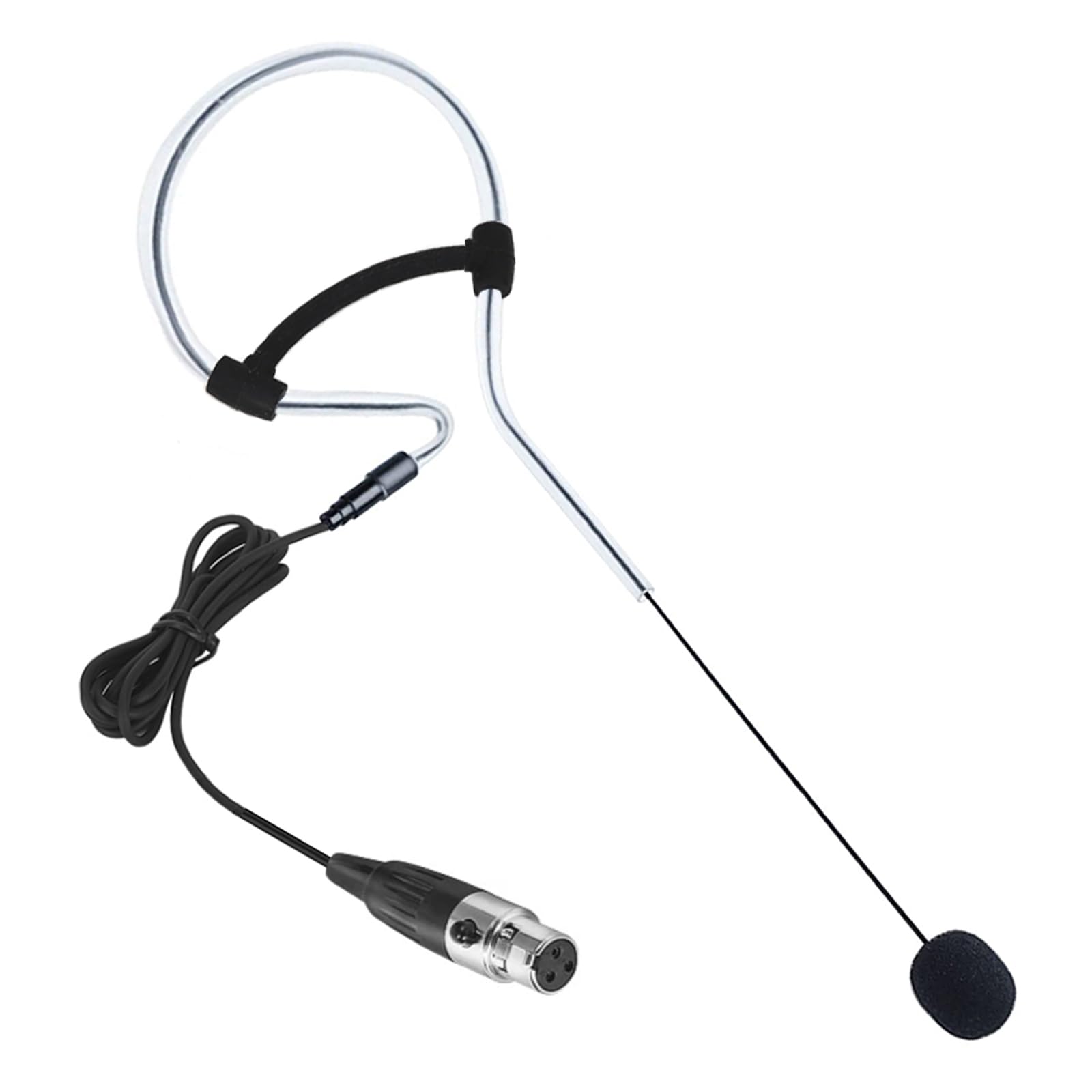 XHXJCYS Black Single Earset Headset Microphone