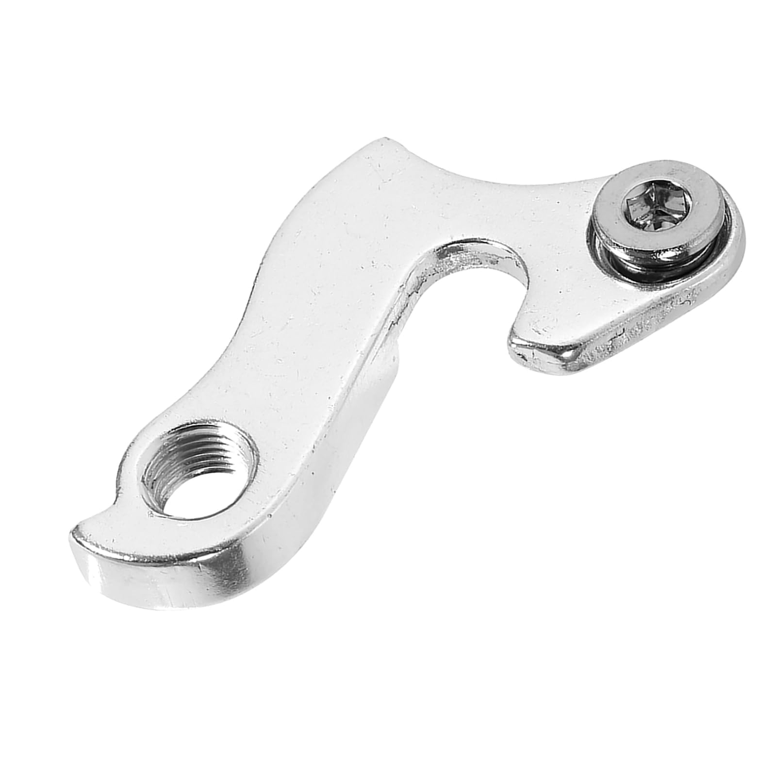 Alomejor Rear Derailleur Hanger for Mountain & Road Bikes – compatible with SHIMANO, SRAM, – Durable Aluminum Gear Hanger Replacement (Model 7, Black)