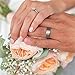 Tungsten Rings for Men Wedding Bands for Him 7mm Men Rings Men's Tungsten Carbide Ring Matte Finish