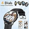 AGPTEK Smart Watch for Men, 1.3'' Full Touch Fitness LW11 Watch with Heart Rate Monitor, DIY Watch Face, Message…
