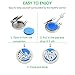 2 PCS Essential Oil Necklace Aromatherapy Diffuser Jewelry for Women(Music Notes & Love) by Lademayh