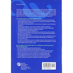 Publication Manual of the American Psychological Association