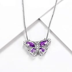 Aurora Tears 925 Sterling Silver Butterfly