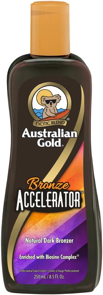 Australian Gold Bronze Accelerator Dark Tanning Lotion 250 ml