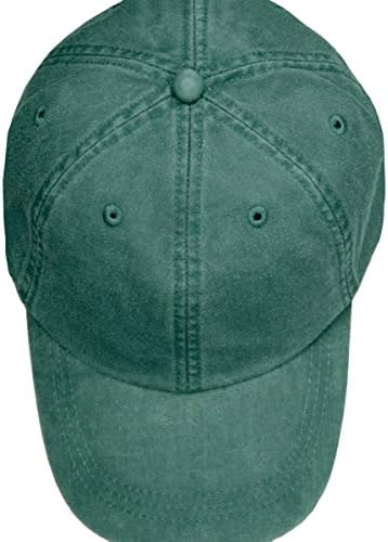 Adams Youth Optimum Pigment Dyed Twill Cap (Forest) (ALL)