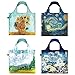 LOQI Museum9 Collection Reusable Grocery Bags