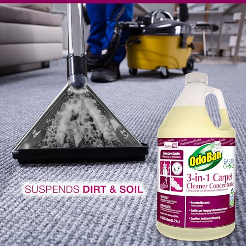 OdoBan Professional 3-in-1 Carpet Cleaner Concentrate, Made in the USA, 1 Gallon photo 8