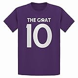 The Goat Number 10 Futball Soccer Fan X-Large
