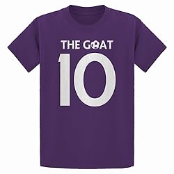 The Goat Number 10 Futball Soccer Fan X-Large