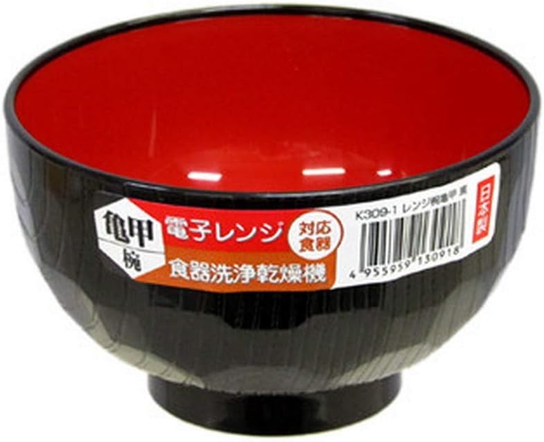 JapanBargain Brand Soup Bowl Japanese Plastic Bowl for Rice Noodle Poke