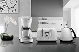 De'Longhi Brillante CTJ4003W 4-Slice Toaster White view 2