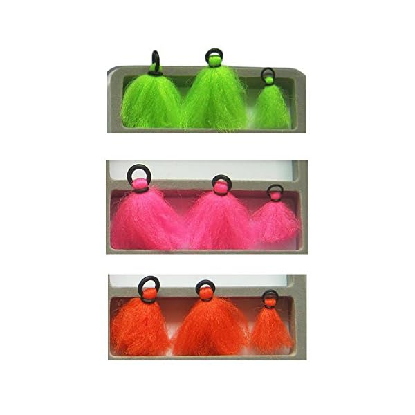 Aventik-Yarn-Strike-Indicators-3-colors-3-Sizes-Hand-Tied-Floating-Fly-fishing-Nymphs-Dry-Fly Aventik-Yarn-Strike-Indicators-3-colors-3-Sizes-Hand-Tied-Floating-Fly-fishing-Nymphs-Dry-Fly