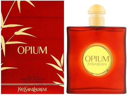 Image result for Yves Saint Laurent Opium Eau de Toilette 1977