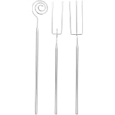 TOPPERFUN 3Pcs Chocolate Dipping Tools, Stainless Steel Truffle Candy Dipping Tools Set, Baking Supplies Stainless Steel Fondue Fork, Cooking Supplie for Home Bakers Dishwasher Safe