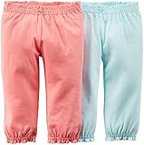 Carter's Baby Girls' 2 Pack Pants (Baby) - Pink/Blue - 6M