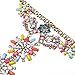 2017 Spring Summer Fashion Colorful Body Statement Vintage Necklace - BN201601