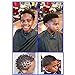 BEWAVE Barber Hair Sponge Brush Twist Make Dreads Locking Twist Coil Afro Curl Magic Locs Beauty Tool, 1 Pc