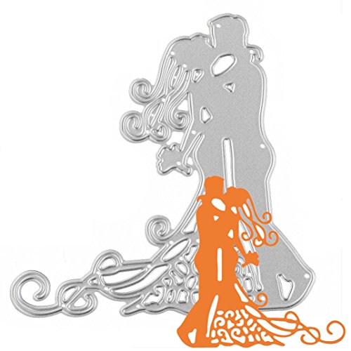Iuhan Fashion New Metal Cutting Dies Stencil DIY Scrapbooking Embossing Album Paper Card Craft (E)