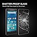 Fintie Tempered Glass Screen Protector for Amazon Fire HD 8 Tablet, 9H Ultra Clear Anti-Scratch Oleophobic Screen Protector for Fire 8“ HD Display Tablet (Fits All Generations)
