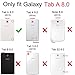 Fintie Slim Shell Case for Samsung Galaxy Tab A 8.0 (Previous Model 2015) - Super Slim Lightweight Standing Cover with Auto Sleep/Wake for Tab A 8.0 SM-T350/T355/P350/P355 2015, Emerald Illusions