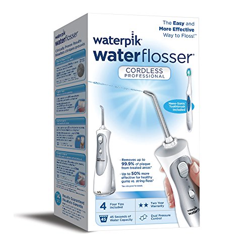 Waterpik Cordless Professional Water Flosser and Nano Sonic Toothbrush