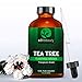 Sol Beauty® Tea Tree Oil - Large 4 oz. 100% Pure Therapeutic Grade Oil - Works With Shampoo, Soap, Face Wash, Body Wash. Also Treats Acne And Other Skin Ailments - 4 oz
