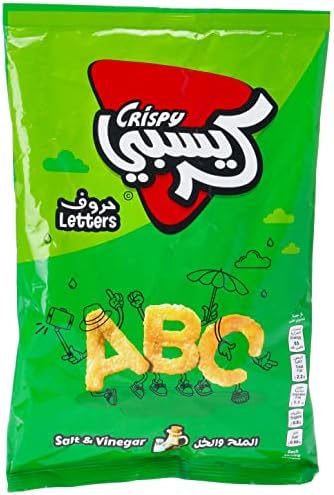 Crispy Letters Chips With Salt And Vinegar, 80G - Pack of 1 price in ...