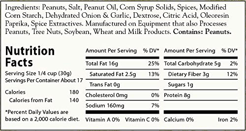 Virginia Diner Peanuts, Smoked Cajun Seasoned, 18-Ounce - Thumbnail 5