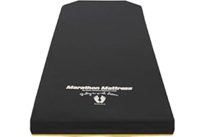 NORTH AMERICAN MATTRESS Marathon Stretcher Mattress by NAMC (76"x24"x4”) 8" Taper at Head