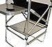 World Outdoor Products Lightweight PROFESSIONAL Tall Directors Chair with Side Table, CUSTOM ZIPPERED STORAGE CARRY BAG, Cup Holder, Footrest, Carry Handles, Side Storage Bag, Lower Level Storage Net.thumb 4