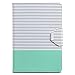 ULAK iPad Air Case, 360 Degrees Rotating Stand Case for iPad Air (2013 Release) with Auto Sleep/Wake Feature (Minimal Mint Stripes)