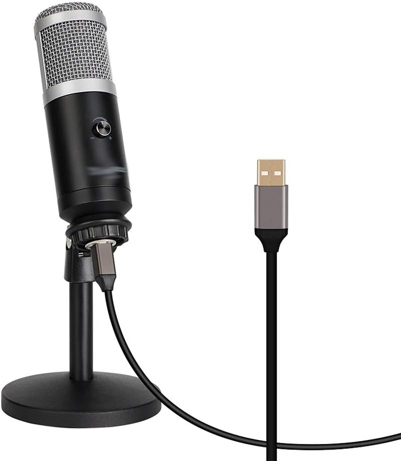 JYDQM Professional USB Computer Microphone PC Microphone for Computer